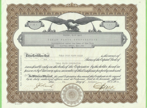 Texas flour corporation - texas,