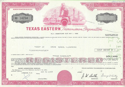 Texas eastern transmission - texas,