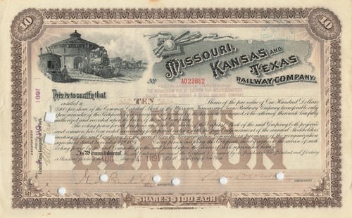 Missouri kansas and texas - and,