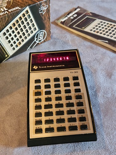 Texas instruments 30 - instruments, ti-30