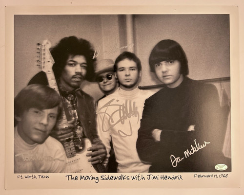 Moving sidewalks signed photo - moving,